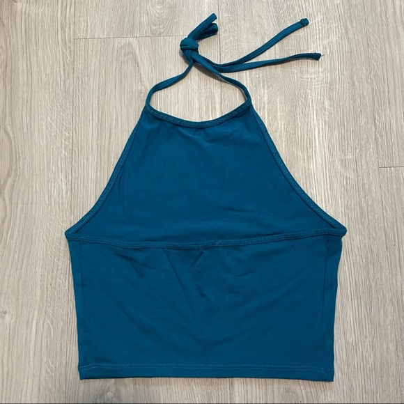 Garage Halter Cropped Top - Picture 2 of 2